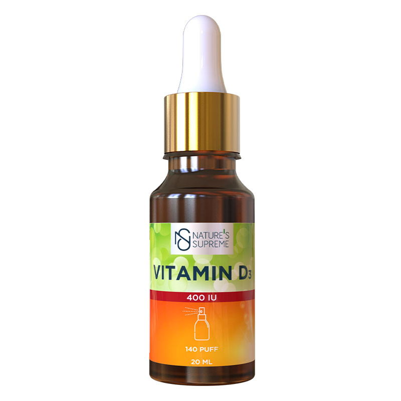 Vitamin D3 Spray & Drop (400  IU)