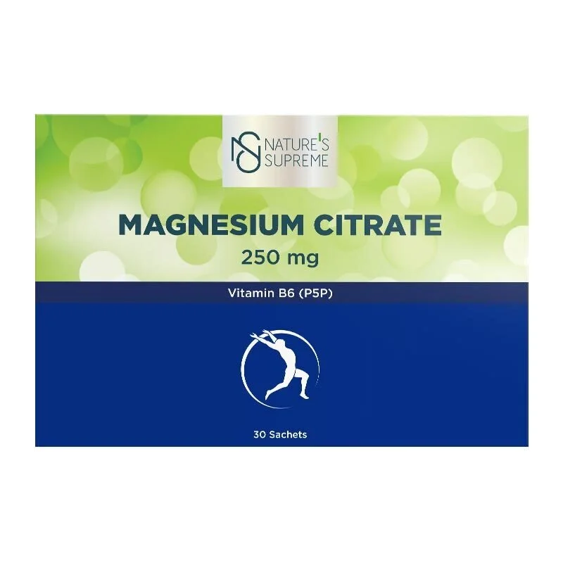 Magnesium Citrate + Vitamin B6 (P5P)
